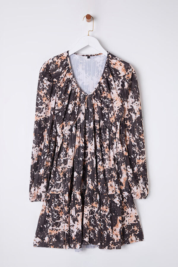 Trendyol Mini dress with ruffles printed