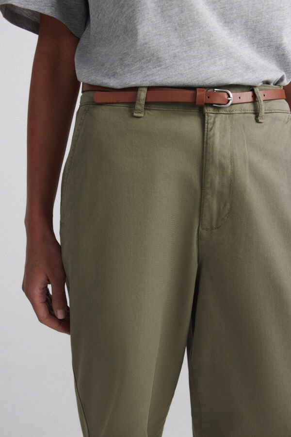 Springfield Chinos with belt beige