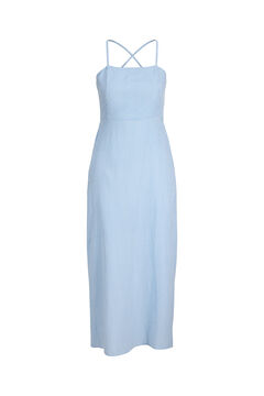 Jack & Jones Vestido midi espalda abierta