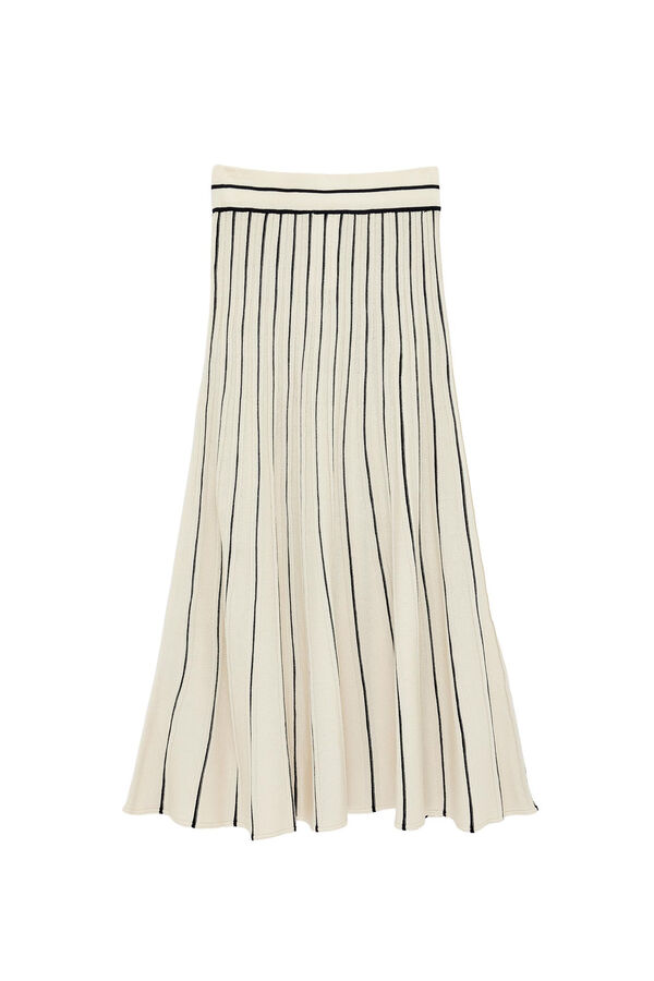 Koton Falda maxi de punto azul