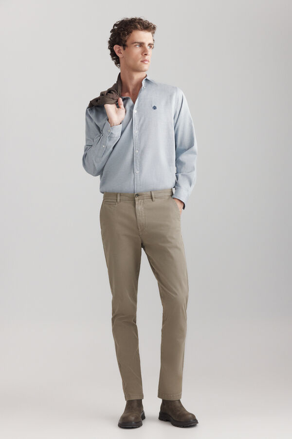 Springfield Structured shirt blue