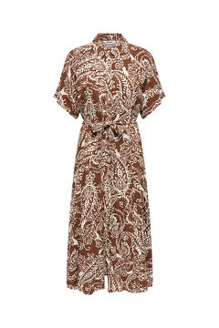 Only Langes Leinenkleid