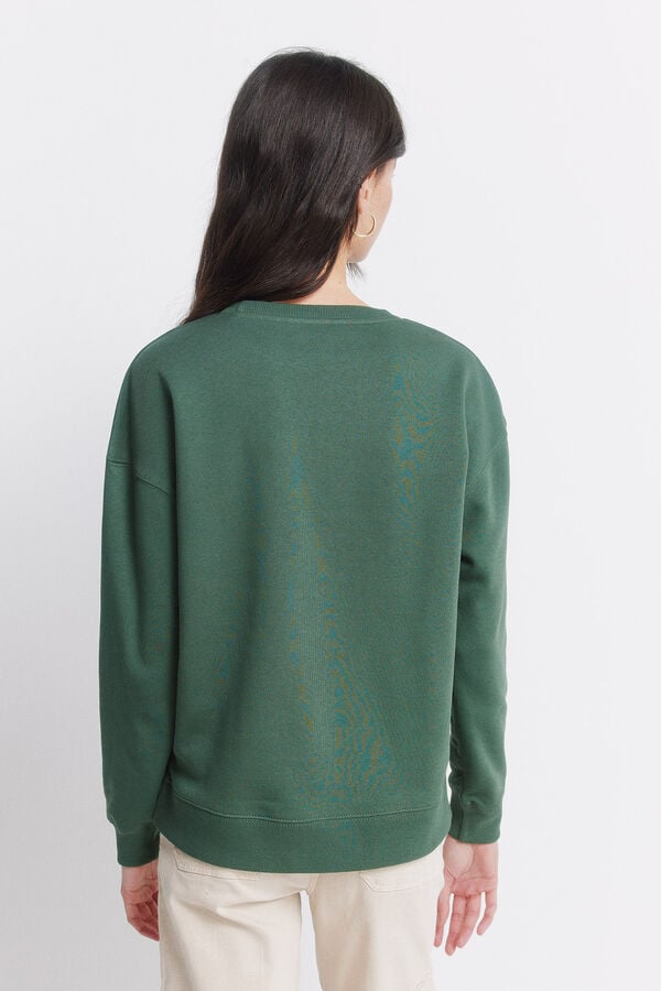 Springfield Sweatshirt "New York" green