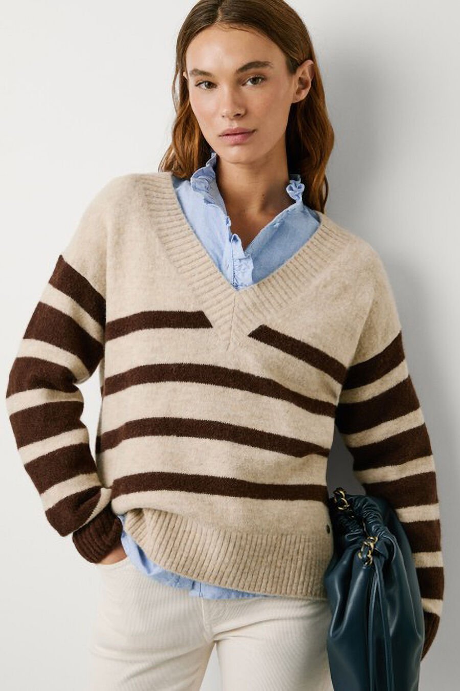 Jersey de punto Cecil Stripe