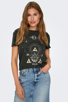 Only Camiseta estampada de manga corta