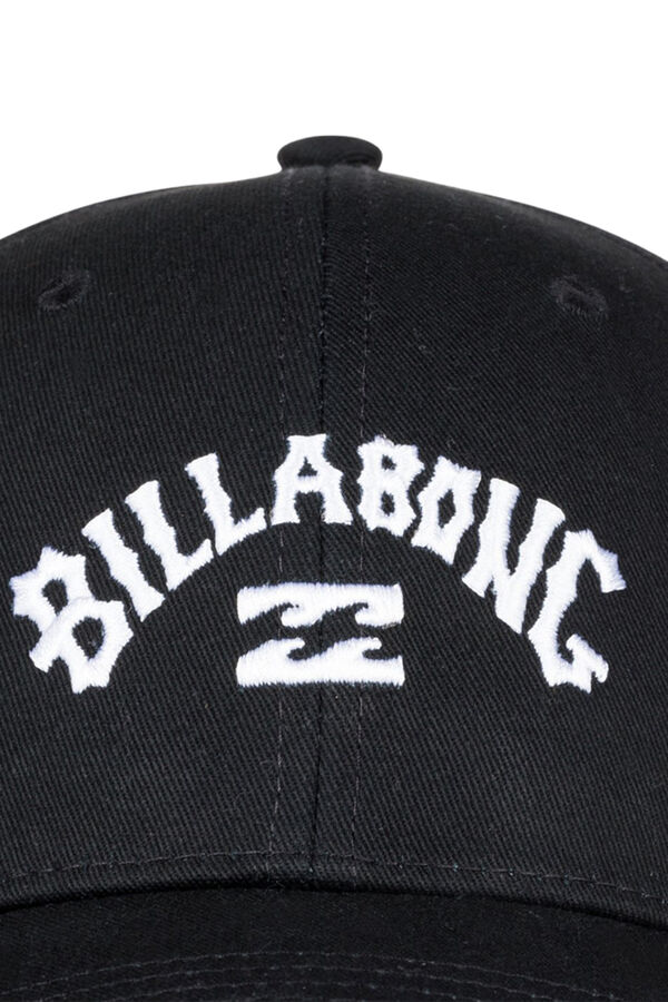 Billabong Gorra con ajuste presi&oacute;n negro