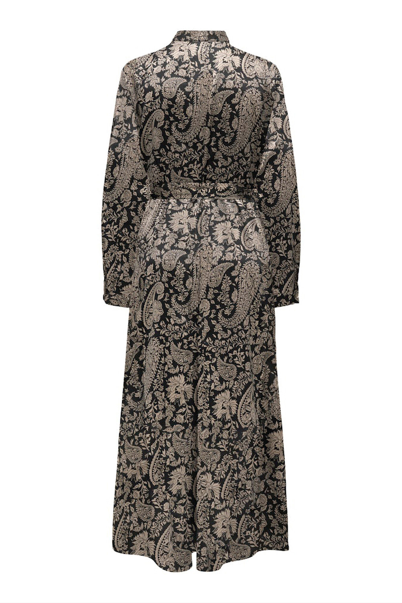 Only Vestido longo de cetim