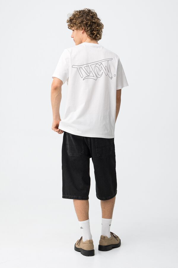Tiffosi Young Bermudas denim super baggy grey