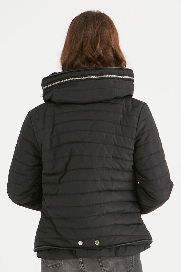 Inside Quilted jacket black