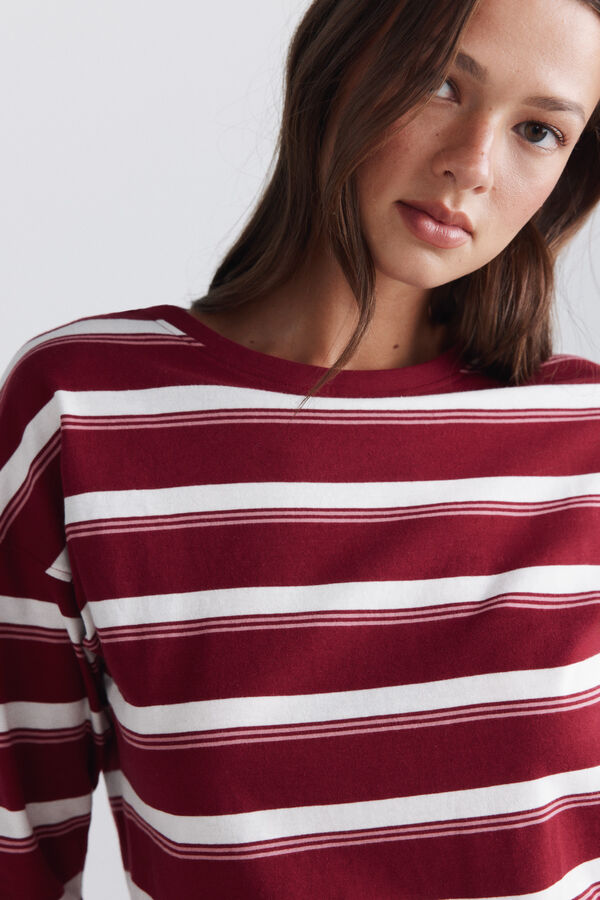 Springfield Striped T-shirt red