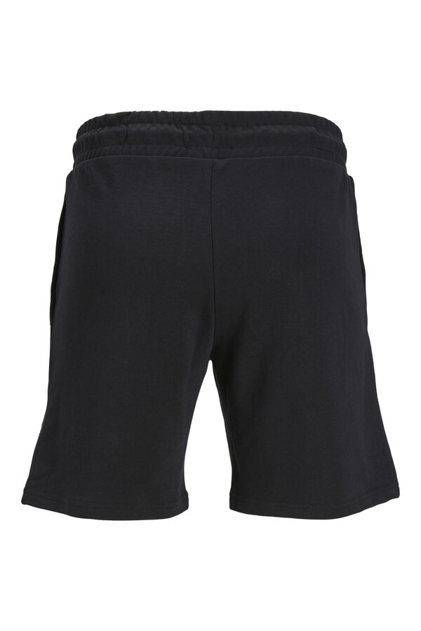 Springfield Pantalones cortos jogger negro
