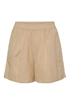 Springfield Cotton and linen shorts grey