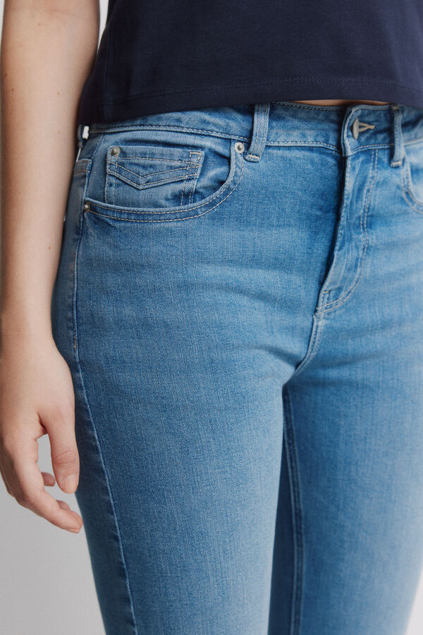 Springfield Kick flare jeans blue