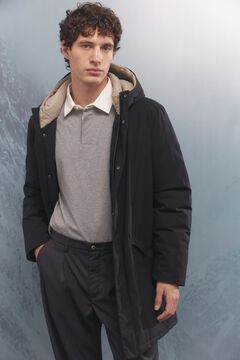 Springfield Casaco t&eacute;rmica acolchoada preto