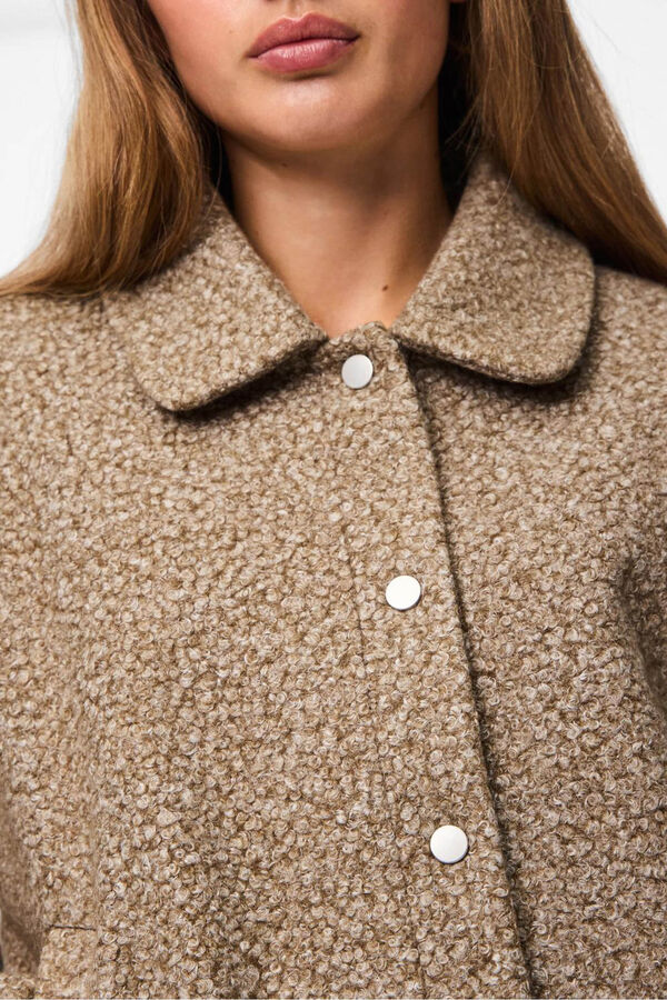 Pieces Chaqueta teddy Braon