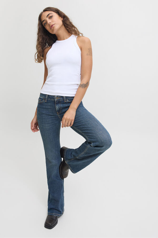 Jack & Jones Jeans tiro bajo azul