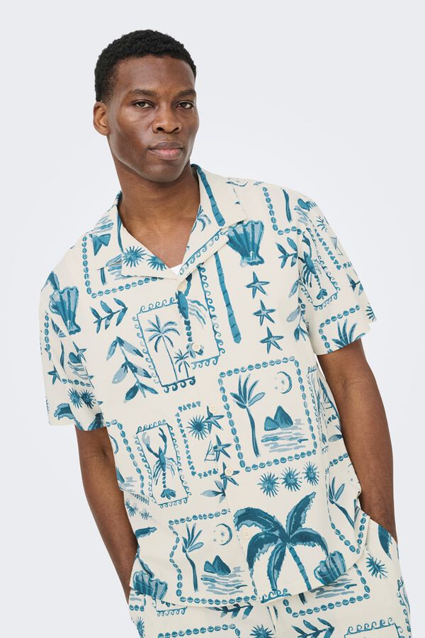 Only & Sons Short sleeve T-shirt white