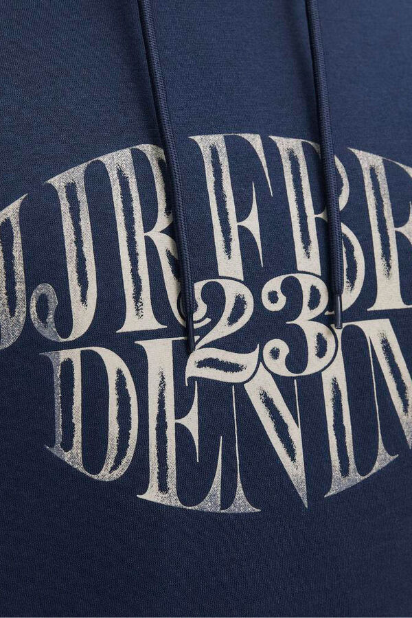 JJ REBEL Sweatshirt mit Kapuze Blau