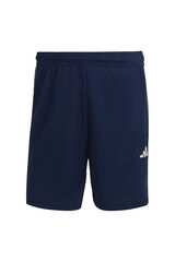 Springfield Adidas Train Essentials 3-stripe piqué shorts kék
