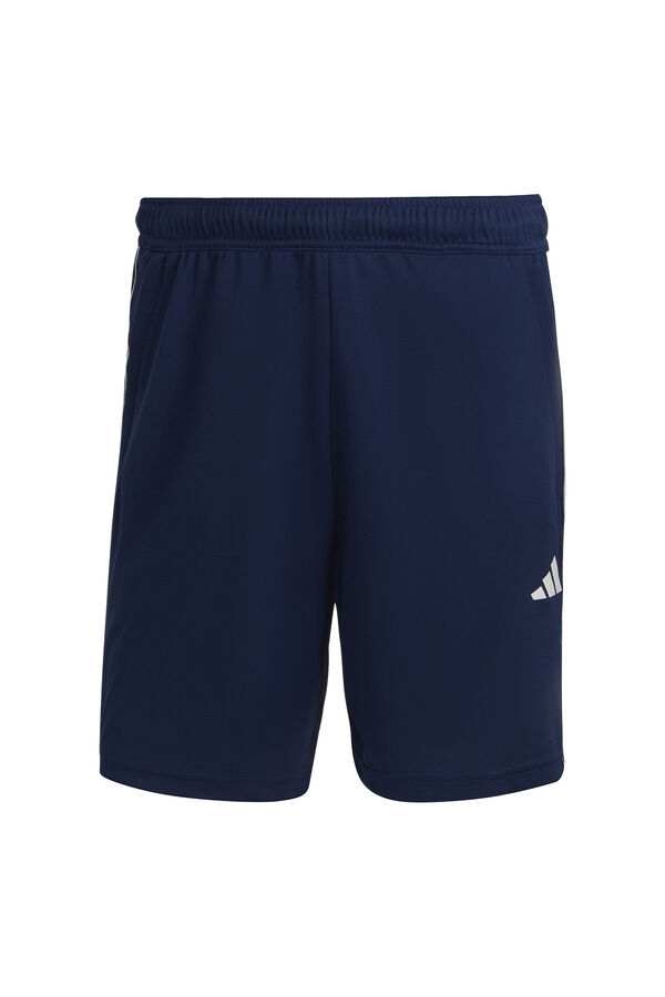 Springfield Adidas Train Essentials 3-stripe piqué shorts bleu