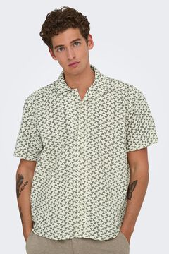 Only & Sons Camisa de manga corta relaxed fit