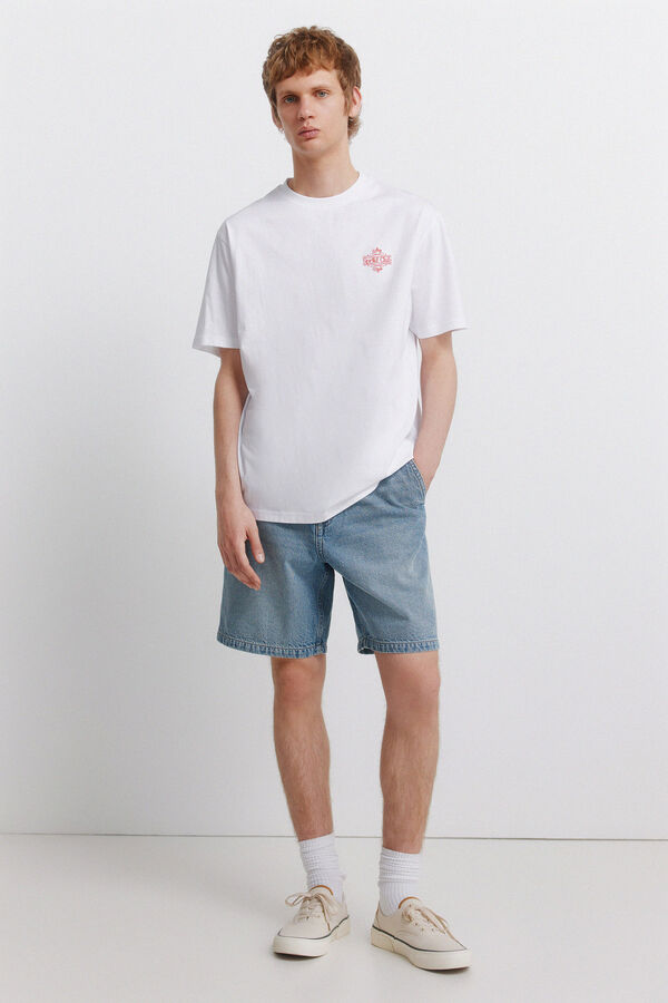 Springfield Fluorescent Springfield T-shirt white