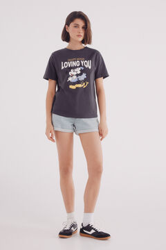 Springfield Mickey Mouse Graphic T-Shirt