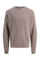 Jack & Jones Basic round neck jumper grey