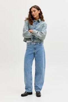 Jack & Jones Jeans barrel cintura m&eacute;dia