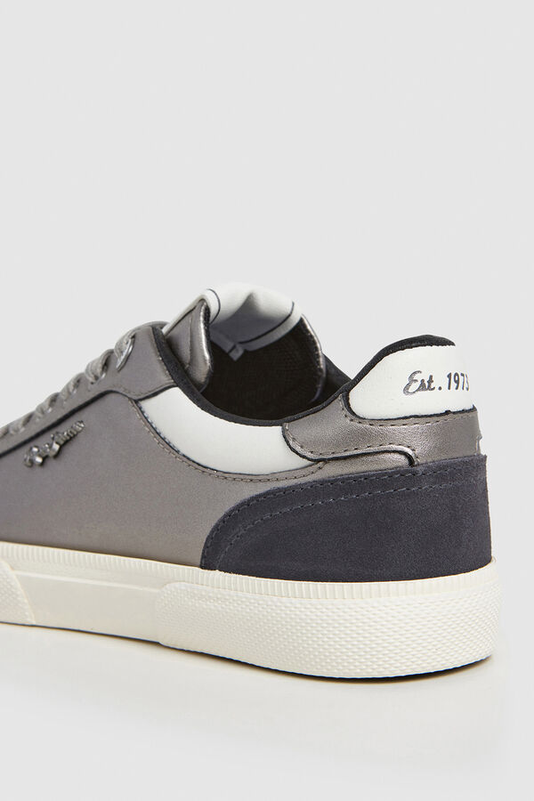 Pepe Jeans Classic Metallic Sneakers Siva