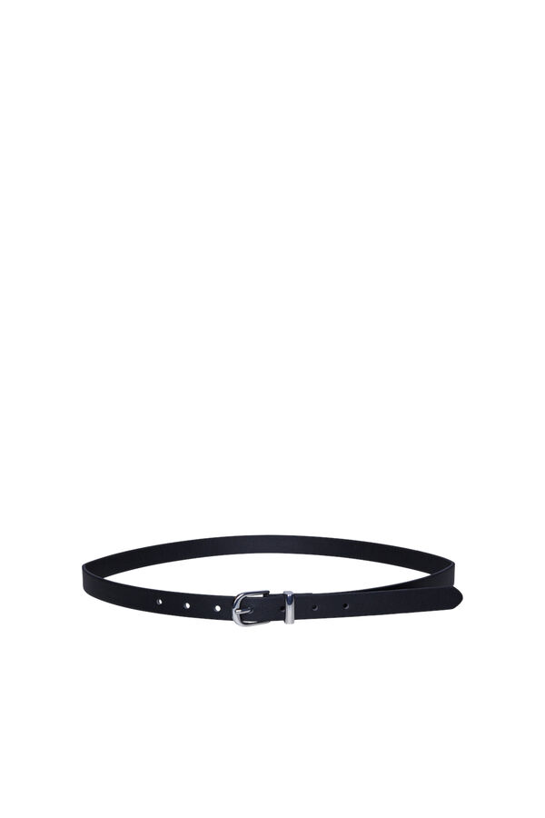 Springfield Essential faux leather belt crna