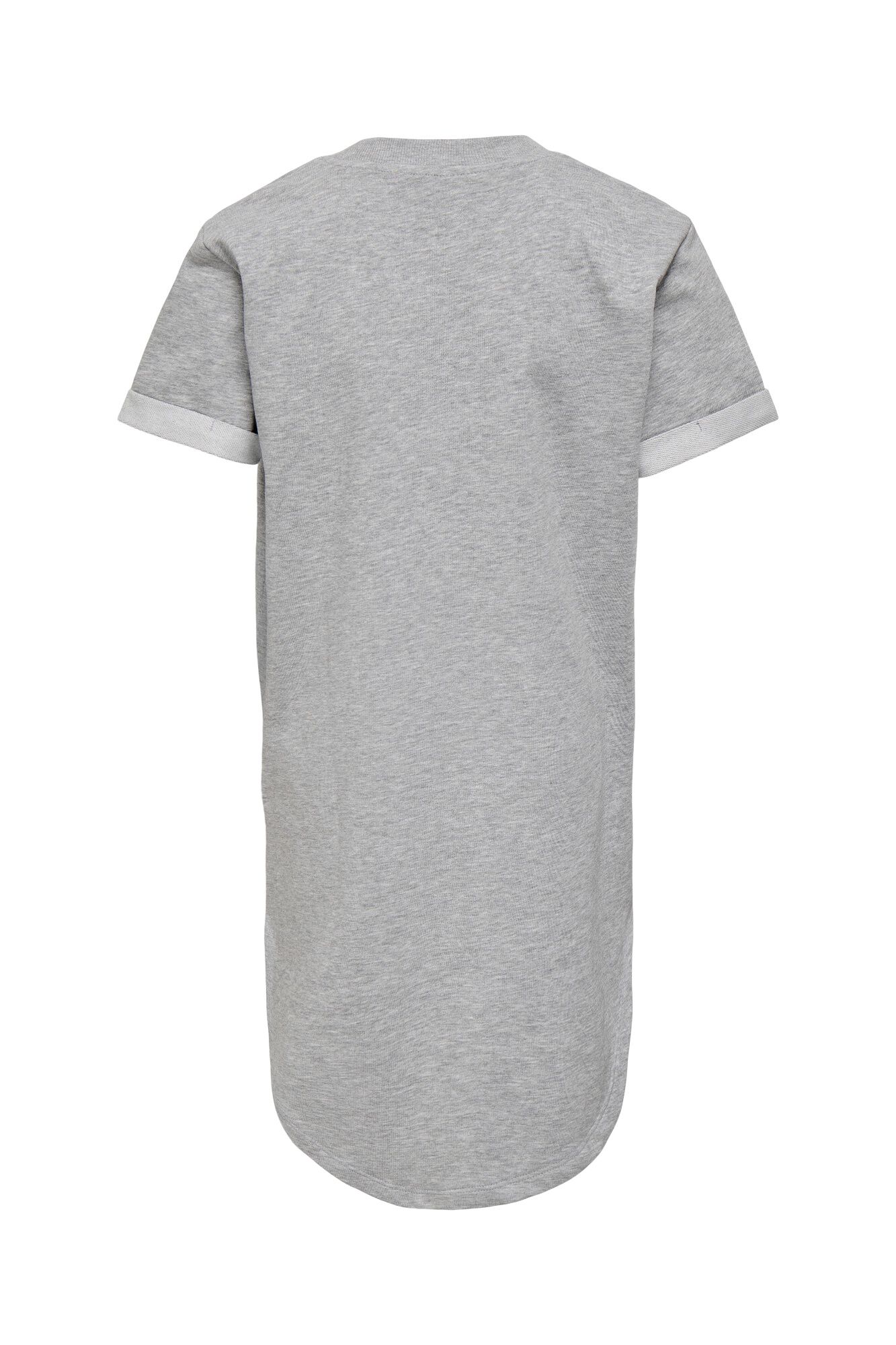 Only Girls Vestido tipo camiseta de manga corta