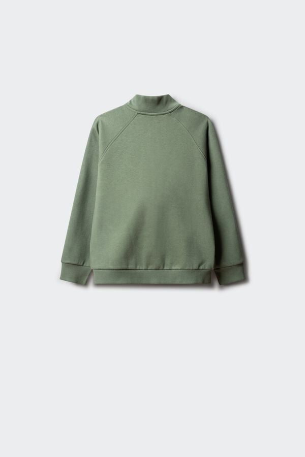 Springfield Kids Sweatshirt retro para menino verde