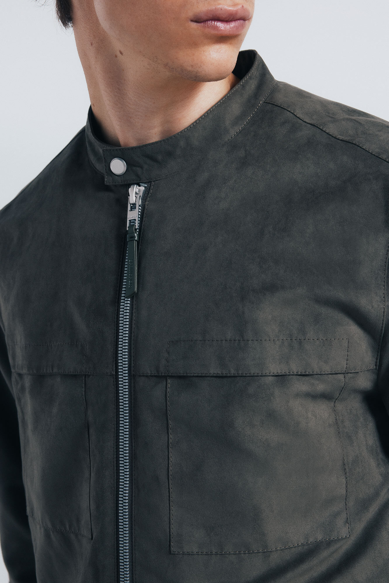 Springfield Faux suede jacket