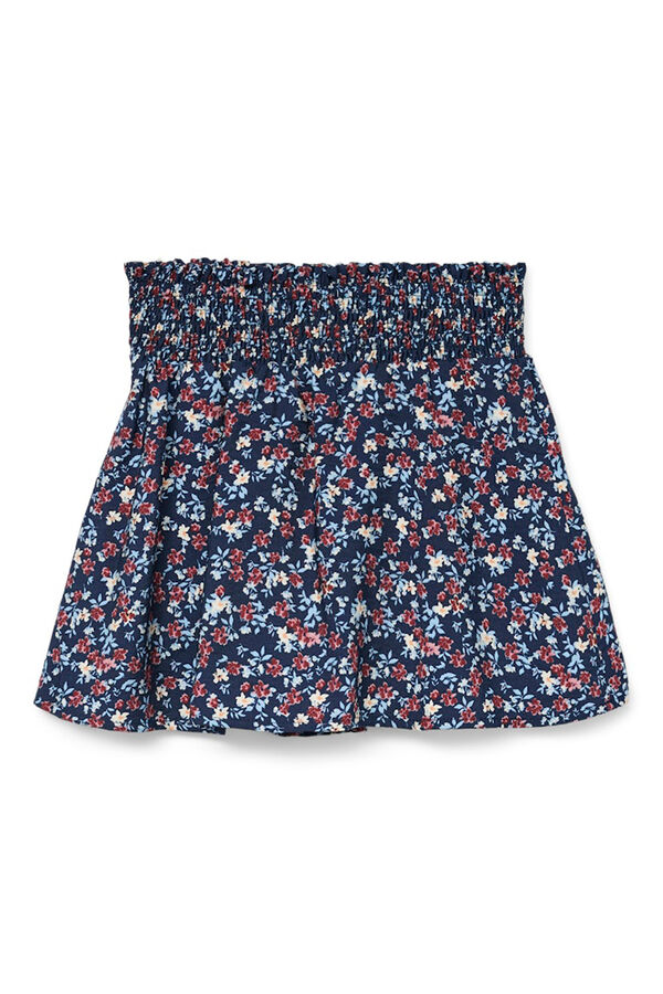Vero Moda Girl Short floral skirt blue