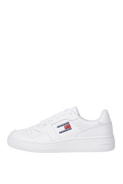 Springfield Women's essential white Tommy Jeans basketball trainer white