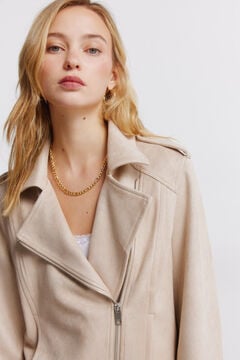 Springfield Cazadora antelina hombros trabillas