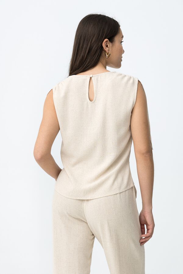 Tiffosi Top with bows marron