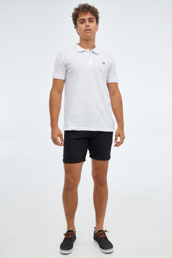 Inside Polo B&aacute;sico blanco