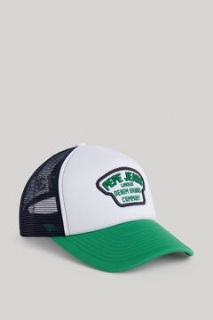 Springfield Baseball Cap in Mesh Fabric green