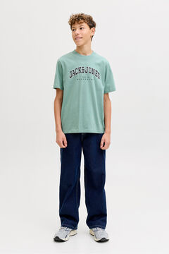 Jack & Jones Junior T-shirt relaxada logo