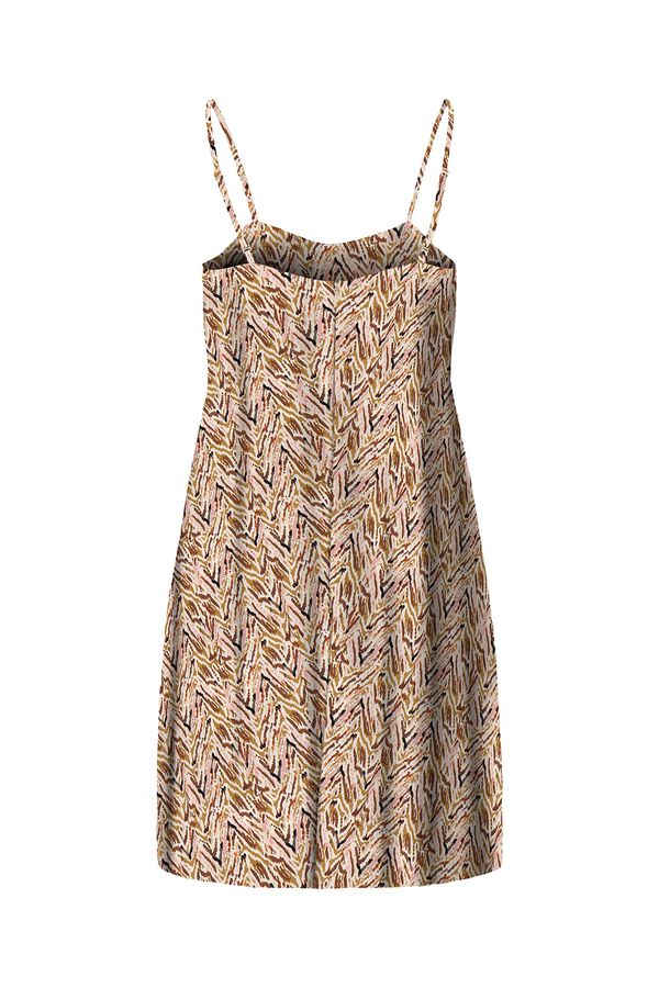 Only Vestido corto tirantes estampado