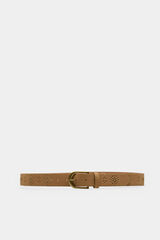 Springfield Ceinture estampages clous camel