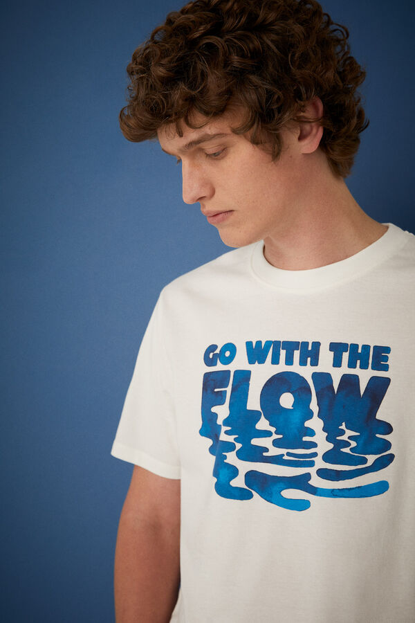 Springfield Flow T-shirt ecru