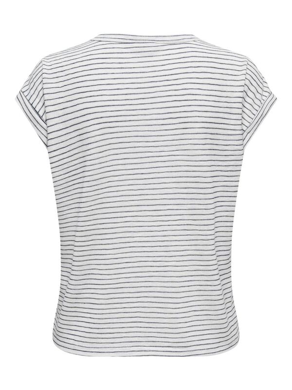 Springfield Short sleeve striped T-shirt bela