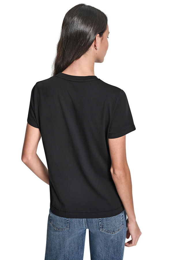 DKNY Short sleeve T-shirt black