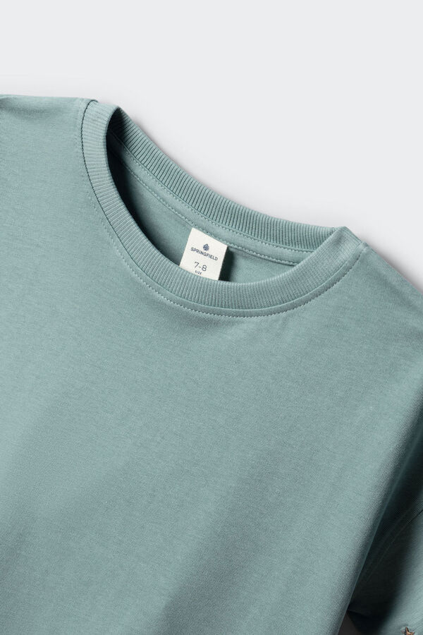 Springfield Kids Majica sa kratkim rukavima sa nitnama za devojčice Print