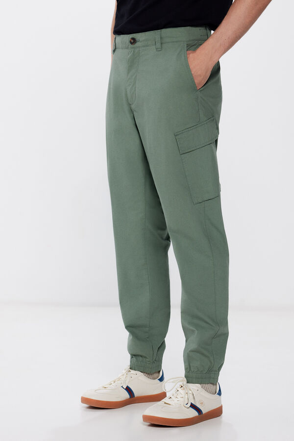 Springfield Lightweight cargo trousers green