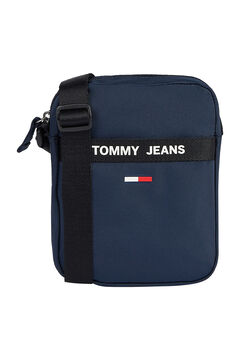 Springfield Bandolera Essential negra Tommy Jeans. Tommy Jeans black Essential Reporter navy