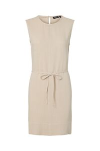 Pieces Vestido corto de lino sin mangas